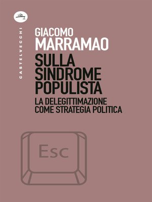 cover image of Sulla sindrome populista
